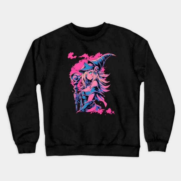 dark magician girl Crewneck Sweatshirt by retinac 